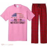 9 11 TShirt9 11 Never Forget Memorial, Peace Day Pajama Set thumb 0