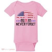 9 11 TShirt9 11 Never Forget Memorial, Peace Day Baby Bodysuit thumb 0