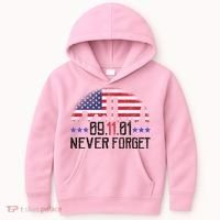 9 11 TShirt9 11 Never Forget Memorial, Peace Day Kids Hoodie thumb 0