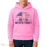 9 11 TShirt9 11 Never Forget Memorial, Peace Day Kids Hoodie thumb 4