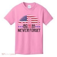 9 11 TShirt9 11 Never Forget Memorial, Peace Day Kids T-Shirt thumb 0