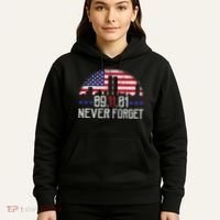 9 11 TShirt9 11 Never Forget Shirt, Never Forget 911 Memorial Peace Day Hoodie thumb 5