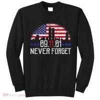 9 11 TShirt9 11 Never Forget Shirt, Never Forget 911 Memorial Peace Day Sweatshirt thumb 0