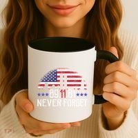 9 11 TShirt9 11 Never Forget Shirt, Never Forget 911 Memorial Peace Day Coffee Mug thumb 3