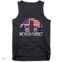 9 11 TShirt9 11 Never Forget Shirt, Never Forget 911 Memorial Peace Day Tank Top thumb 0