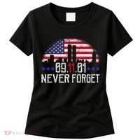 9 11 TShirt9 11 Never Forget Shirt, Never Forget 911 Memorial Peace Day Women's T-Shirt thumb 0