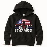 9 11 TShirt9 11 Never Forget Shirt, Never Forget 911 Memorial Peace Day Kids Hoodie thumb 0