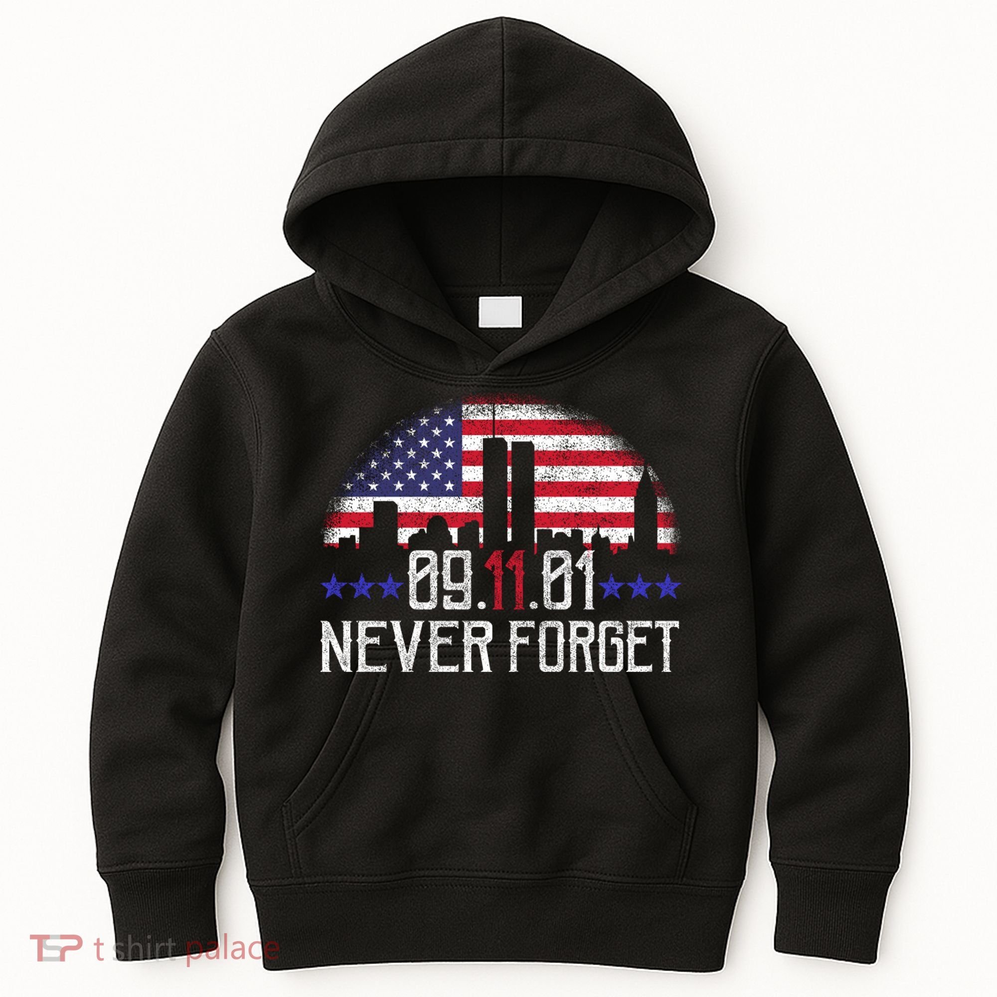 9 11 TShirt9 11 Never Forget Shirt, Never Forget 911 Memorial Peace Day Kids Hoodie