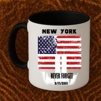 9 11 TShirtNew York 9_11 Never Forget 911 Memorial Peace Day Coffee Mug thumb 2