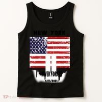 9 11 TShirtNew York 9_11 Never Forget 911 Memorial Peace Day Tank Top thumb 2
