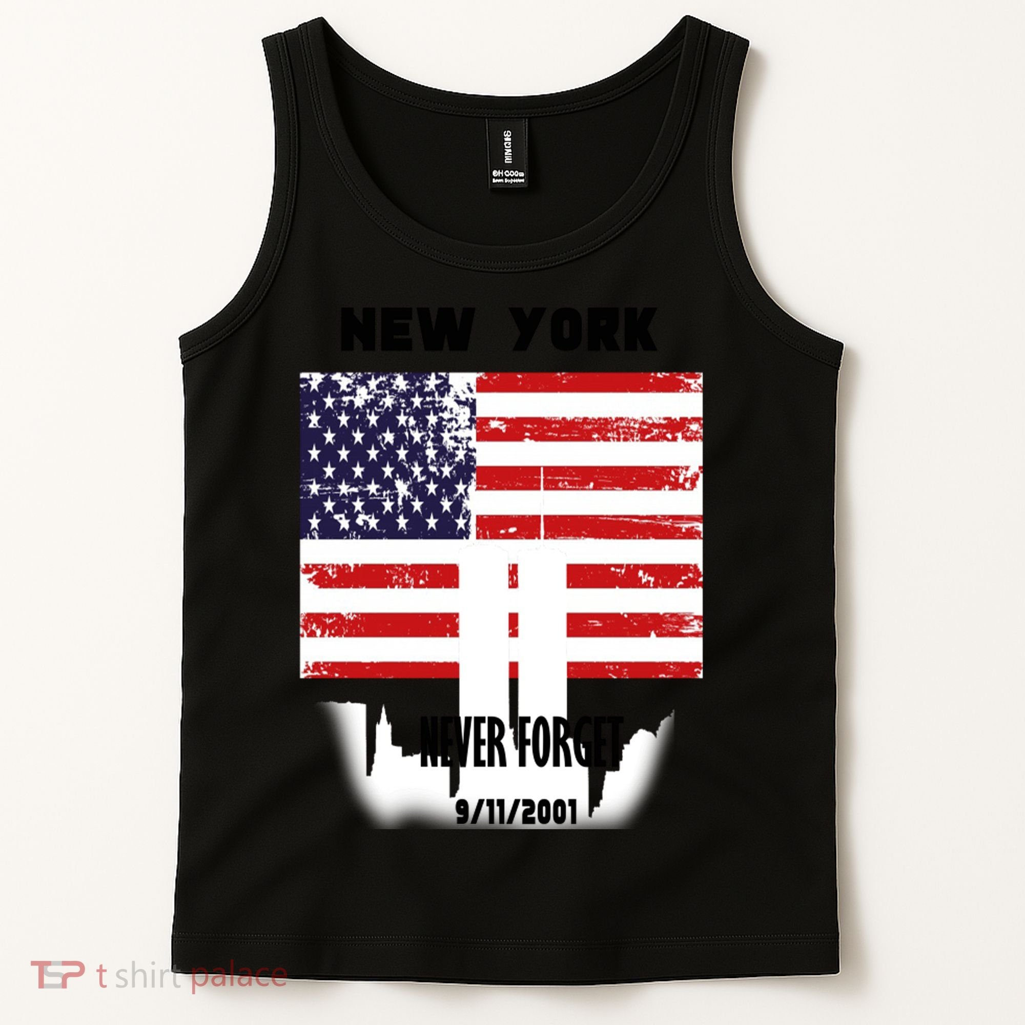 9 11 TShirtNew York 9_11 Never Forget 911 Memorial Peace Day Tank Top