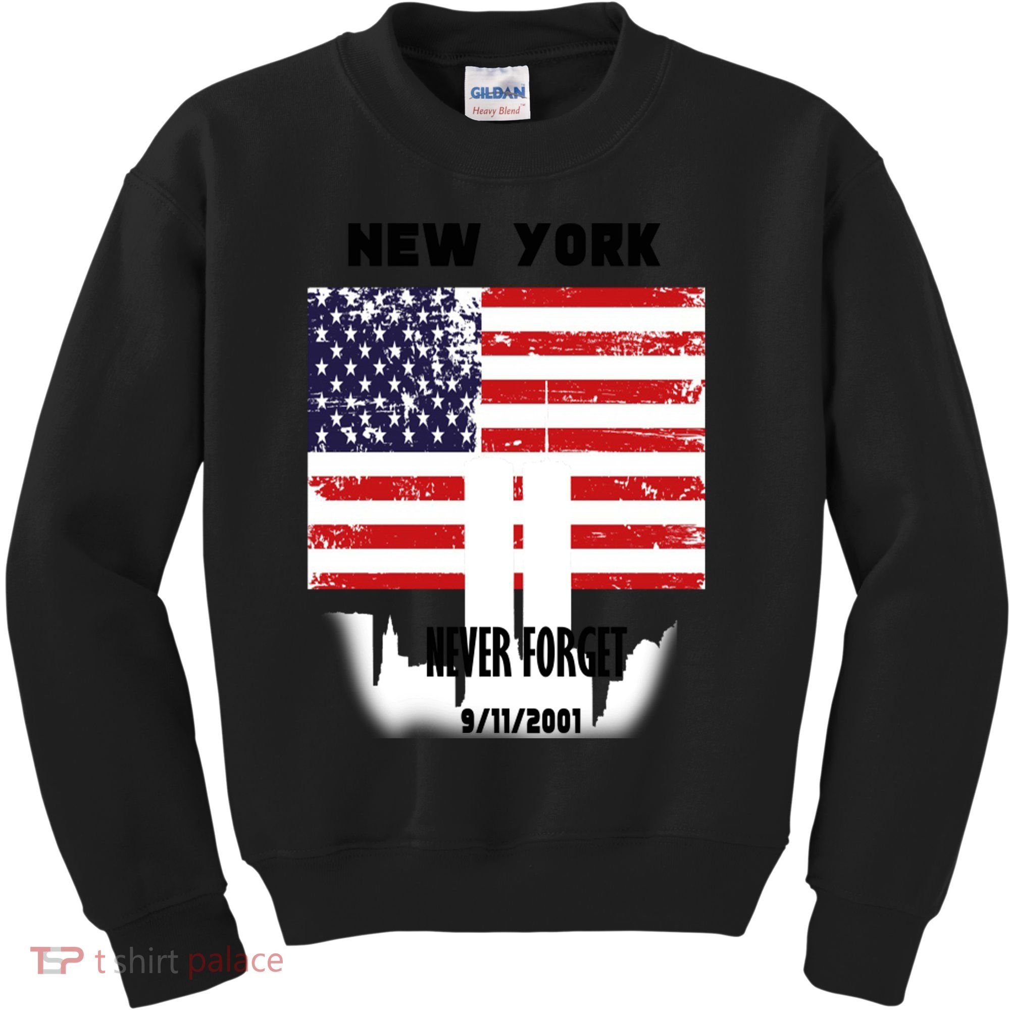9 11 TShirtNew York 9_11 Never Forget 911 Memorial Peace Day Kids Sweatshirt