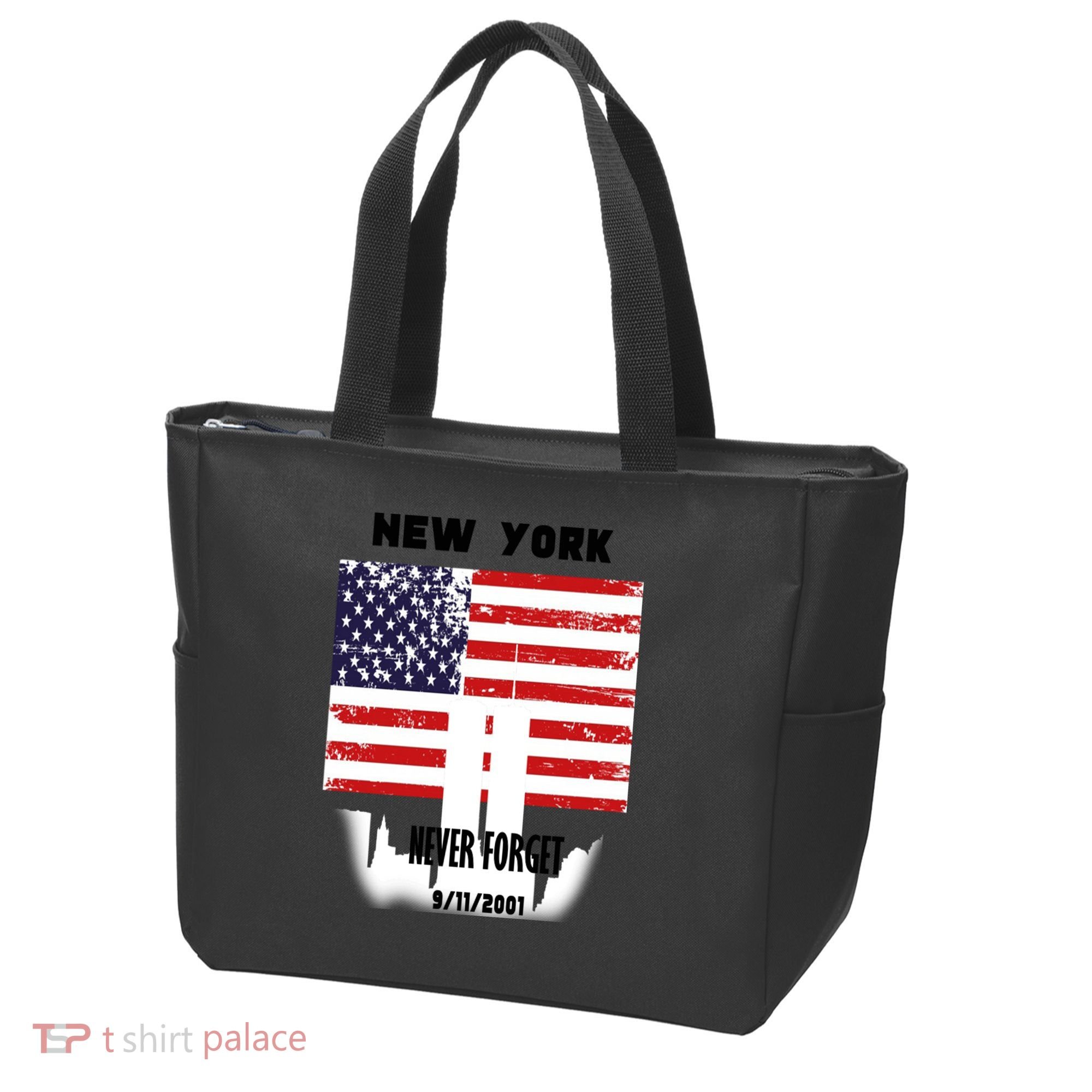 9 11 TShirtNew York 9_11 Never Forget 911 Memorial Peace Day Tote Bag