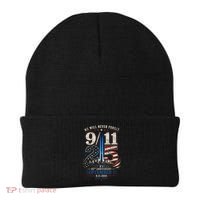 9/11 25th Anniversary We Will Never Forget Tribute 9.11 Beanie thumb 0