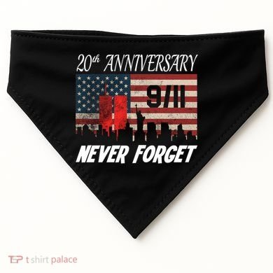 9/11 20th Anniversary USA-Made Doggie Bandana