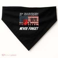 9/11 20th Anniversary USA-Made Doggie Bandana thumb 0