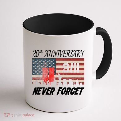 9/11 20th Anniversary Coffee Mug back