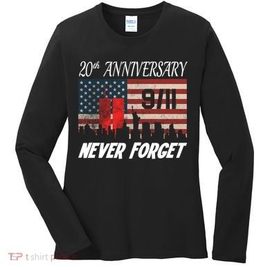 9/11 20th Anniversary Women's Long Sleeve Shirt