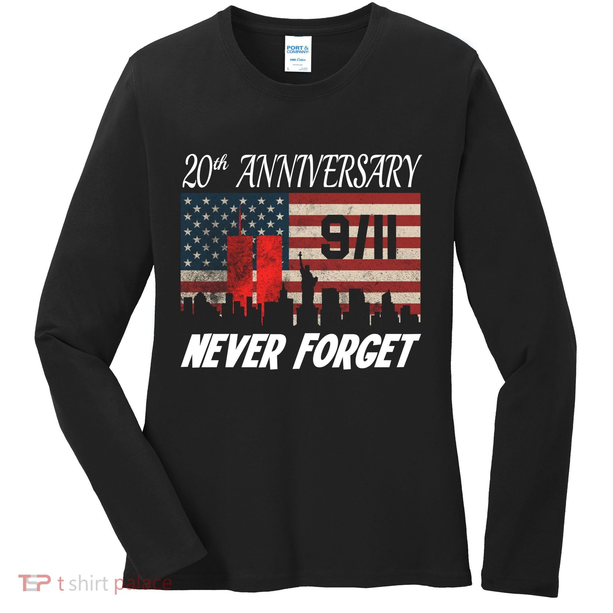 9/11 20th Anniversary Women's Long Sleeve Shirt