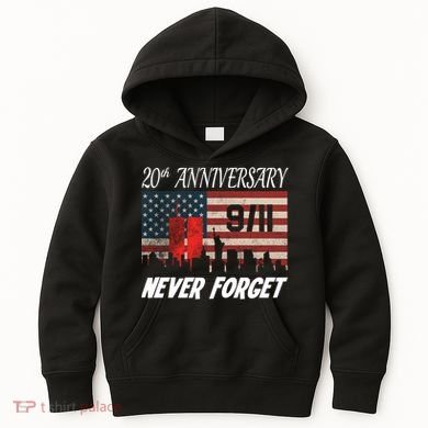 9/11 20th Anniversary Kids Hoodie