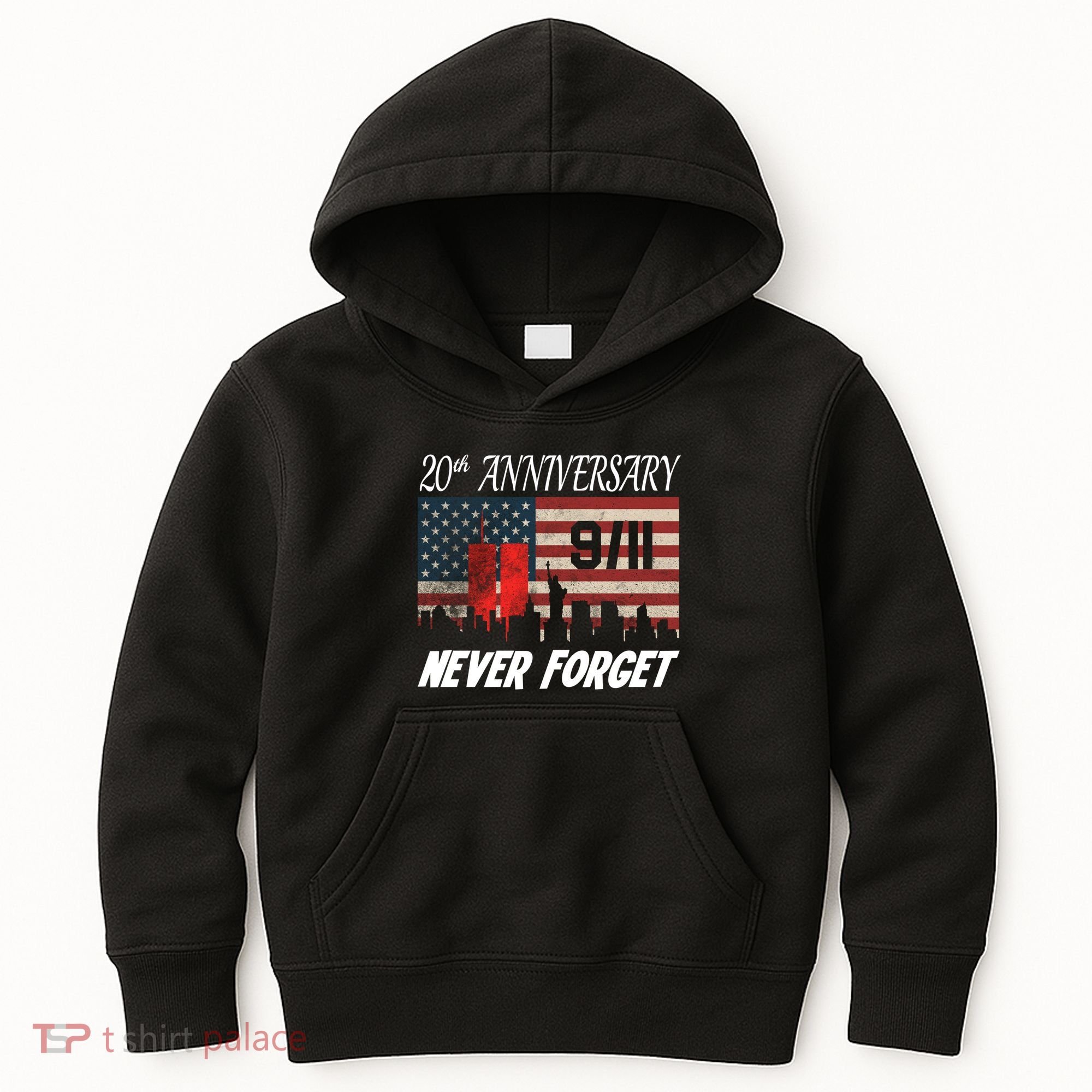 9/11 20th Anniversary Kids Hoodie