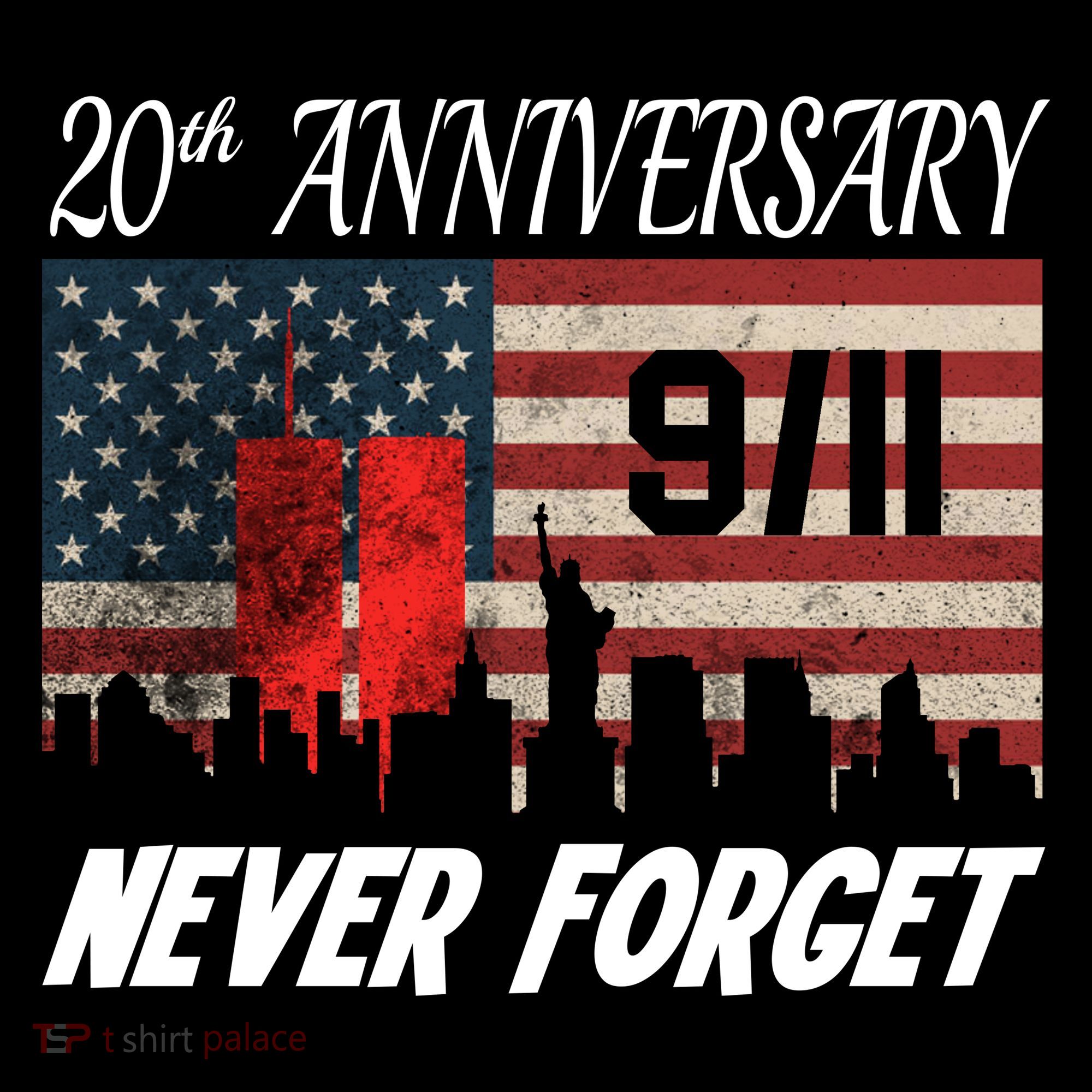 9/11 20th Anniversary Kids Long Sleeve Shirt