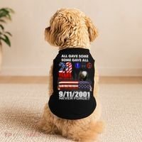 9/11/2001 20th Anniversary Never Forget Doggie Tank thumb 2