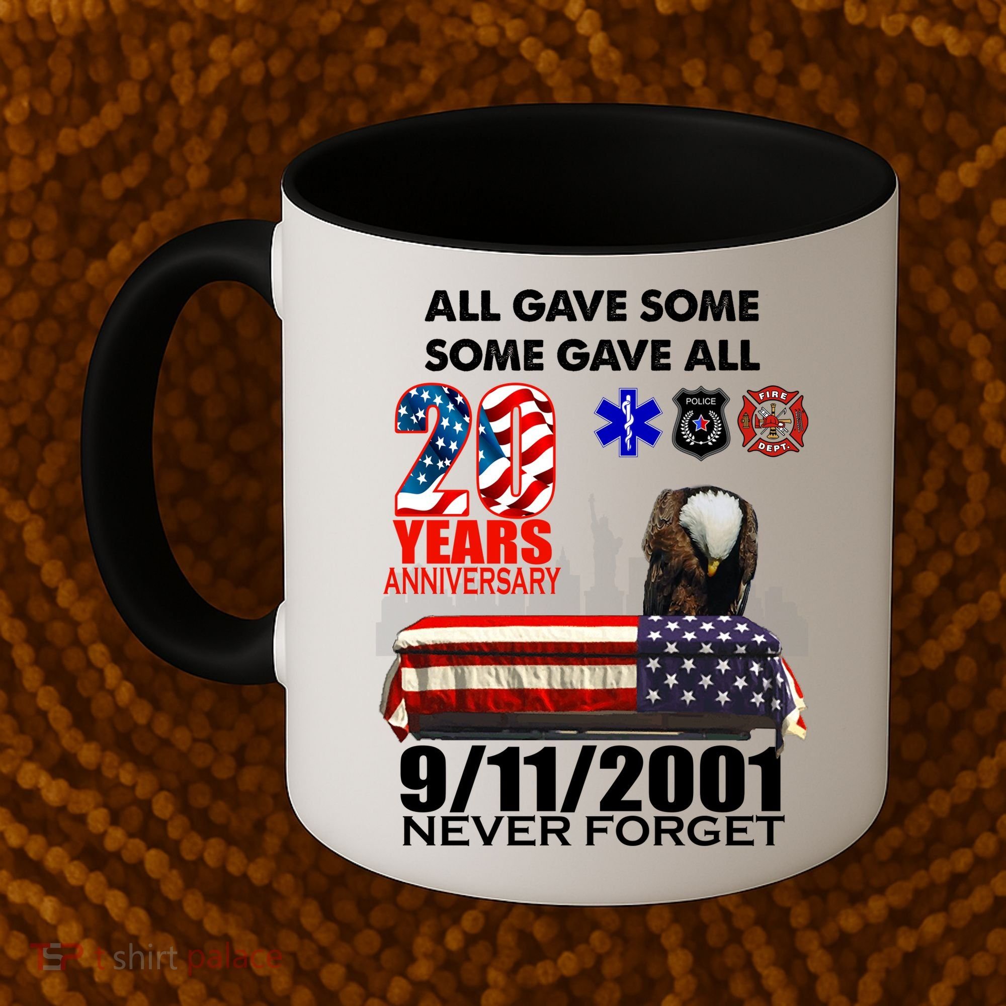 9/11/2001 20th Anniversary Never Forget Coffee Mug
