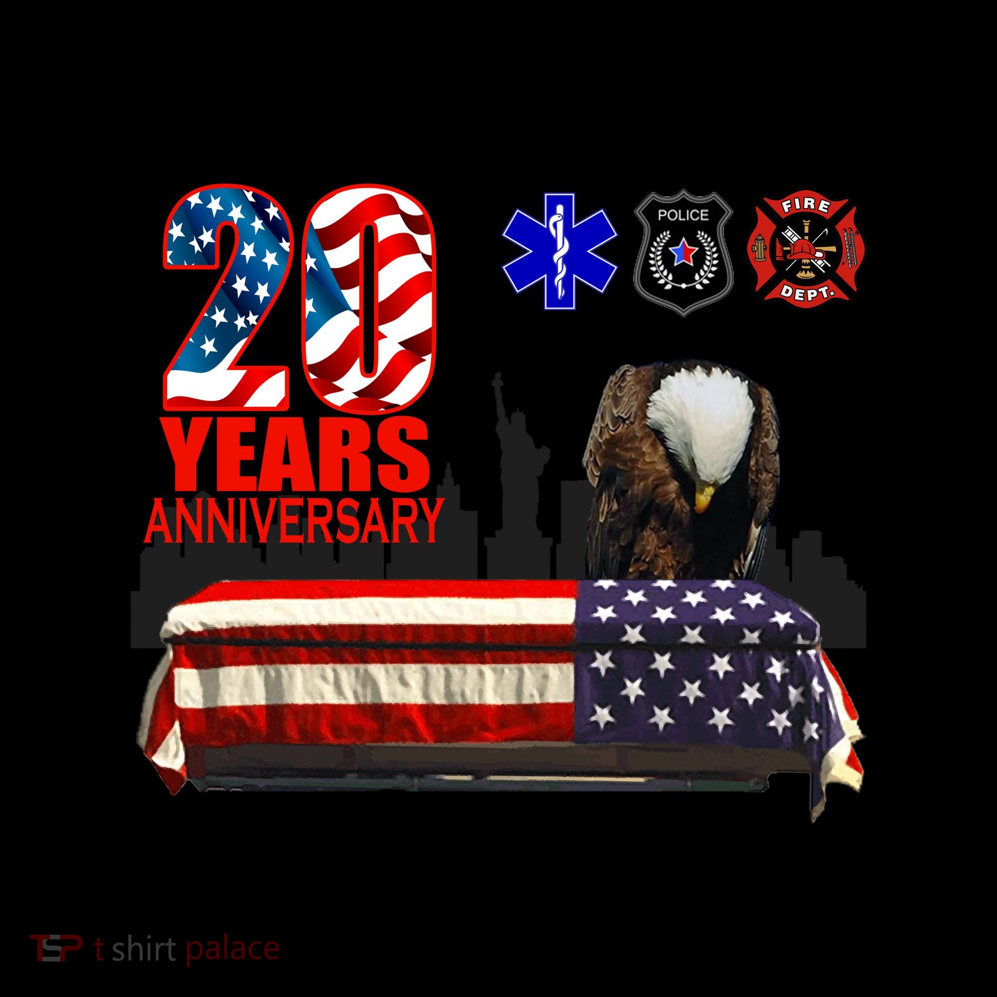 9/11/2001 20th Anniversary Never Forget Coffee Mug