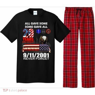 9/11/2001 20th Anniversary Never Forget Pajama Set