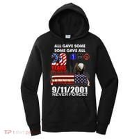 9/11/2001 20th Anniversary Never Forget Women's Hoodie thumb 0