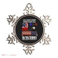 9/11/2001 20th Anniversary Never Forget Ornament thumb 0
