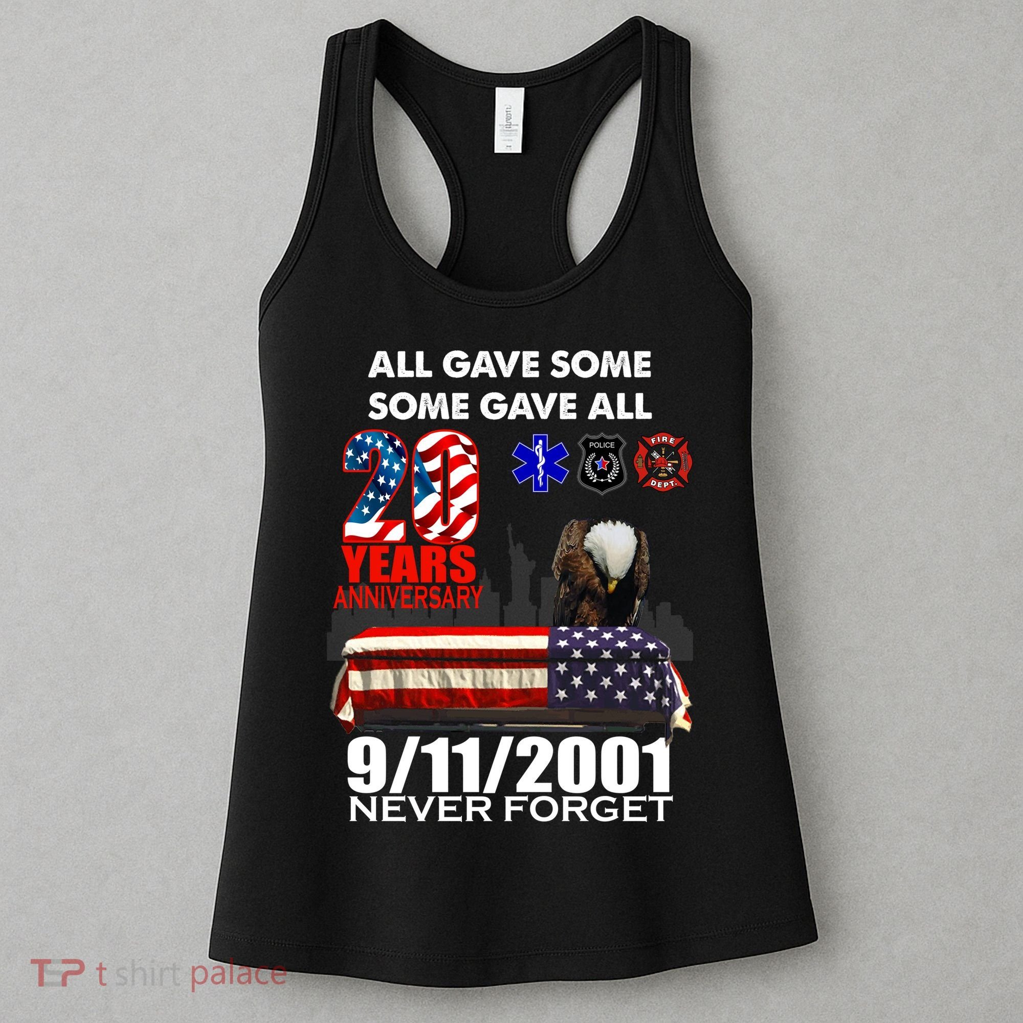 9/11/2001 20th Anniversary Never Forget Women's Tank Top