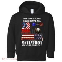 9/11/2001 20th Anniversary Never Forget Toddler Hoodie thumb 0