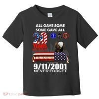 9/11/2001 20th Anniversary Never Forget Toddler T-Shirt thumb 0