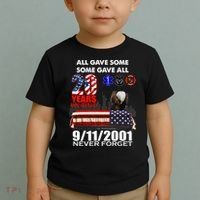 9/11/2001 20th Anniversary Never Forget Toddler T-Shirt thumb 2