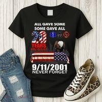 9/11/2001 20th Anniversary Never Forget Women's T-Shirt thumb 3