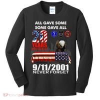 9/11/2001 20th Anniversary Never Forget Kids Long Sleeve Shirt thumb 0