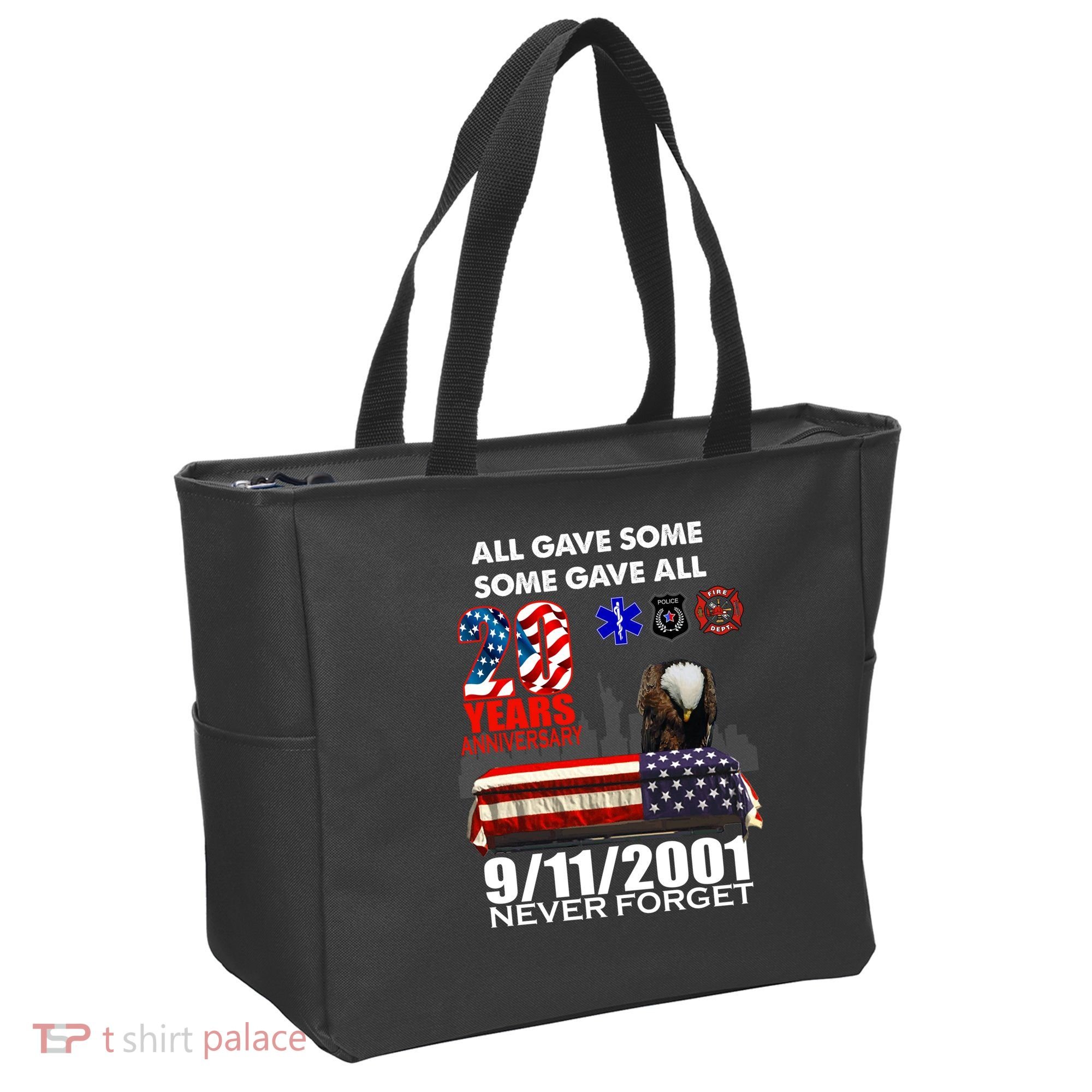 9/11/2001 20th Anniversary Never Forget Tote Bag