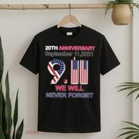 9/11 20th Anniversary We Will Never Forget T-Shirt thumb 2