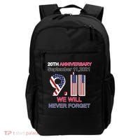 9/11 20th Anniversary We Will Never Forget Backpack thumb 0