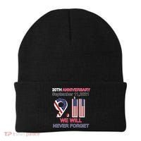 9/11 20th Anniversary We Will Never Forget Beanie thumb 0