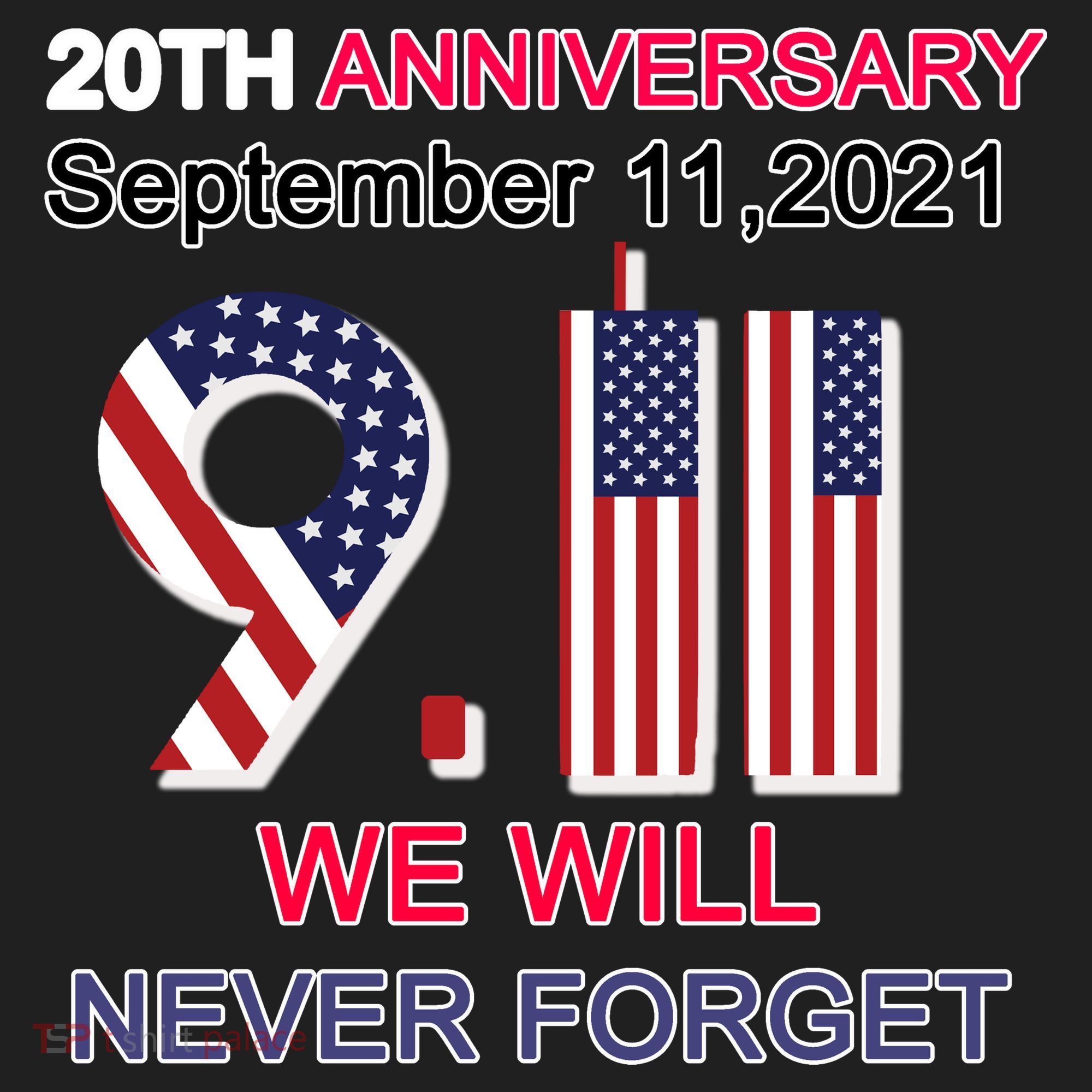 9/11 20th Anniversary We Will Never Forget Beanie