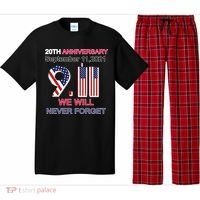 9/11 20th Anniversary We Will Never Forget Pajama Set thumb 0
