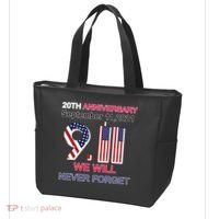 9/11 20th Anniversary We Will Never Forget Tote Bag thumb 3