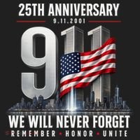 9/11 25th Anniversary Memorial Tribute Never Forget 911 Hat thumb 2