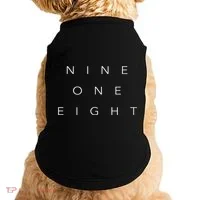 918 Area Code T Oklahoma Broken Arrow Doggie Tank thumb 0