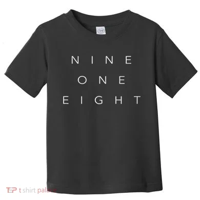 918 Area Code T Oklahoma Broken Arrow Toddler T-Shirt