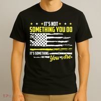 911 American Flag Dispatcher USA Thin Gold Line Operator T-Shirt thumb 3