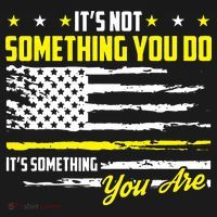 911 American Flag Dispatcher USA Thin Gold Line Operator Toddler T-Shirt thumb 4